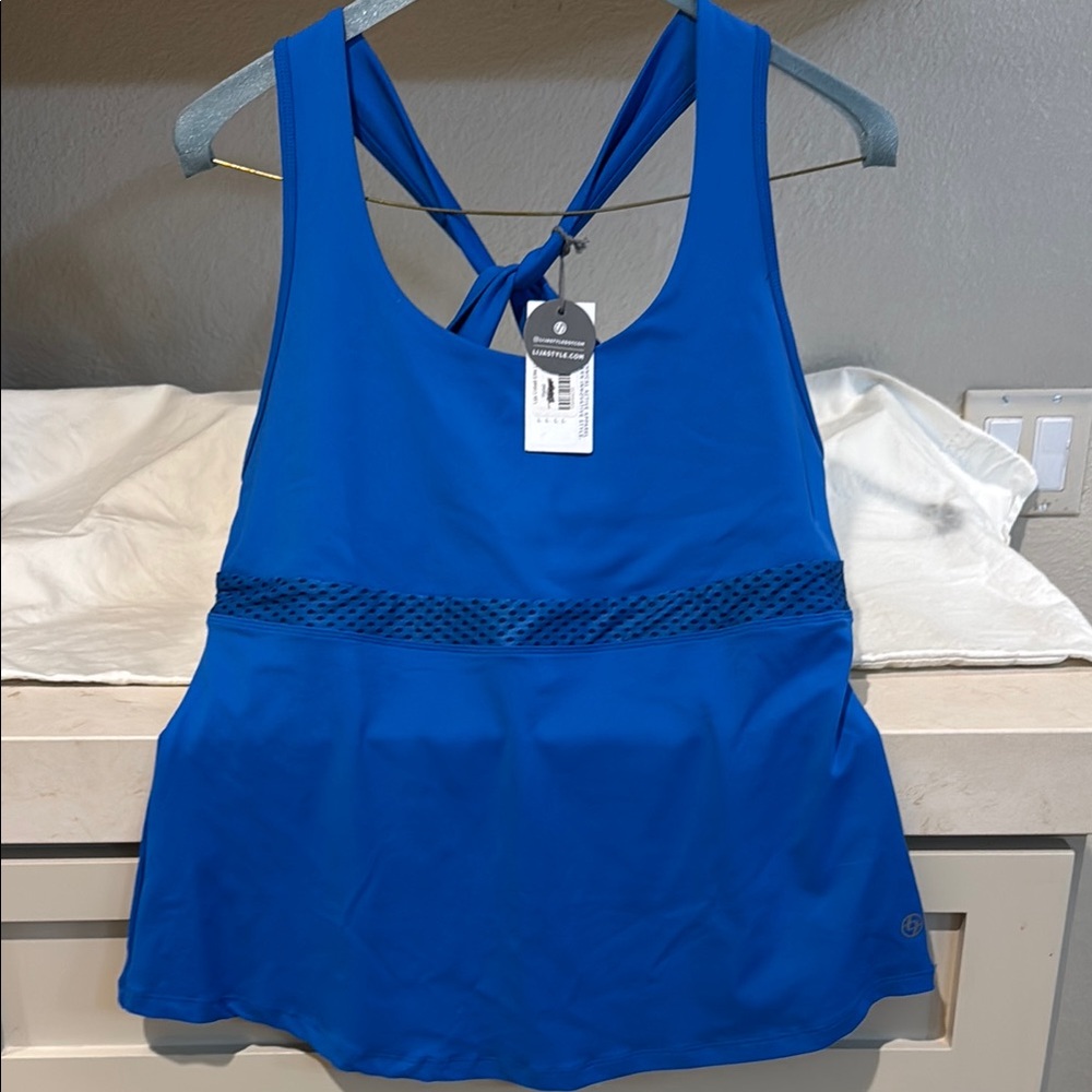 Lija tennis Tank Top, size Large